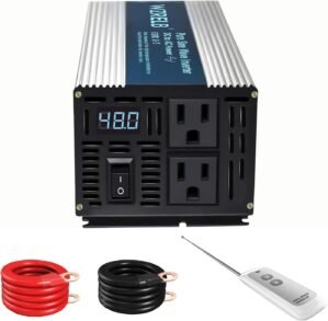 WZRELB 1200W Pure Sine Wave Inverte...