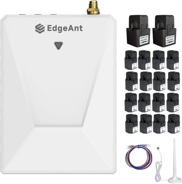 Smart Energy Consumption Monitor with 18 Circuit Monitoring | Electricity Usage Monitor, Real-Time Power Usage Monitor, Home Assistant