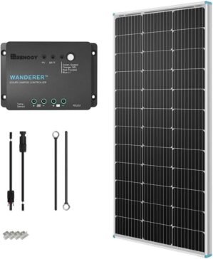 Renogy 100W 12V Solar Panel Starter...