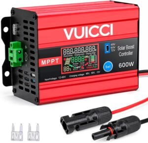 15A Boost MPPT Solar Charge Control...