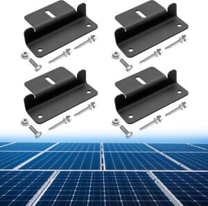 Anbte 4PCS Solar Panel Z Brackets f...