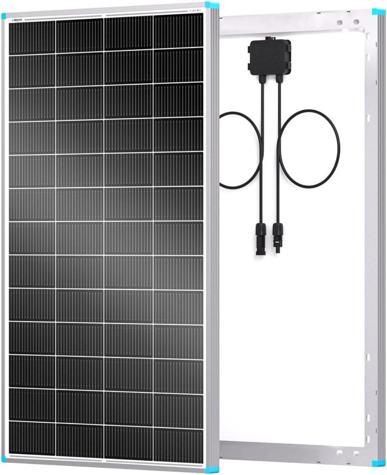 Renogy Solar Panels 200 Watt N-Type, 16BB 25% High-Efficiency | 200W Solar Panel for RV, Upgraded Smaller & Lighter Design, Save Space on Class B Van, Marine, Boat, Trailer, Roof, IP67