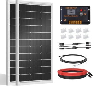ECO-WORTHY 200 Watts 12 Volt/24 Vol...