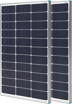 Renogy Solar Panels 100W 2PCS, N-Ty...