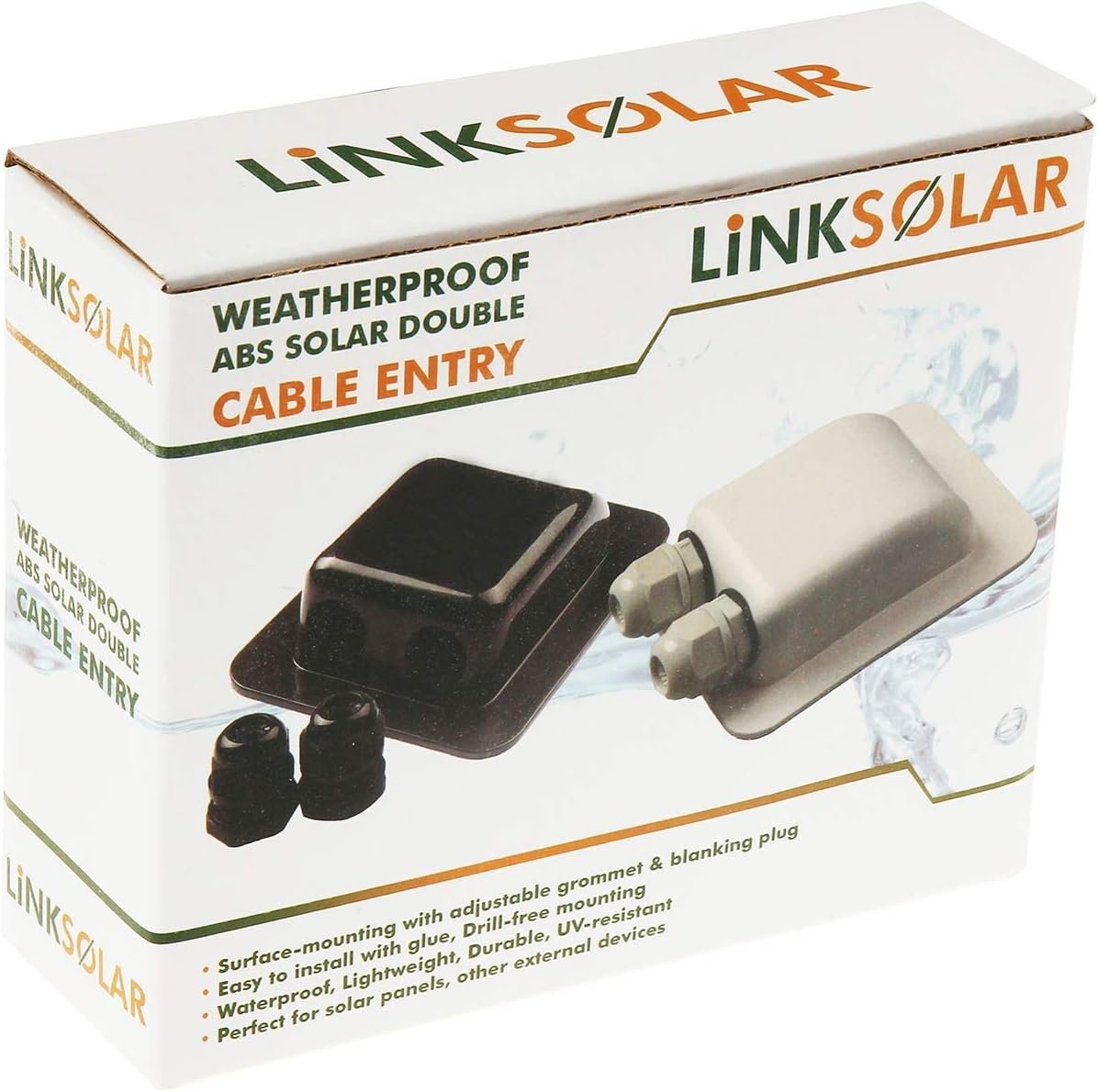 Weatherproof ABS Solar Double Cable Entry Gland | for All Cable Types 2mm² to 6mm² for Solar Project on Rv, Campervan, Boat - Image 9
