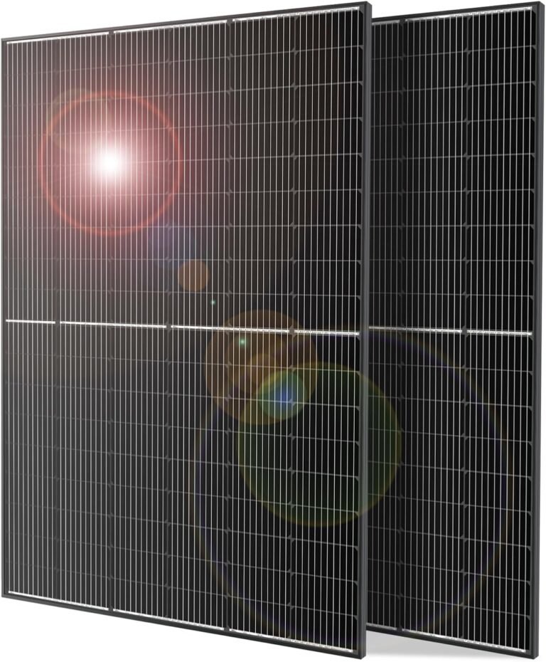 DOKIO 800W Solar Panel Set, Two 400W 31V Panels for 24V Off-Grid Systems | Two 400W panels with 9.84 ft cables,aluminum frame and pre-drilled holes; built for yards, sheds,and off-grid installations