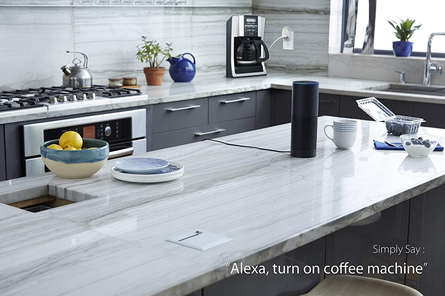 Kasa Smart WiFi Plug w/Energy Monitoring by TP-Link - Reliable WiFi Connection, No Hub Required, Works with Alexa Echo & Google Assistant (HS110) - Image 6