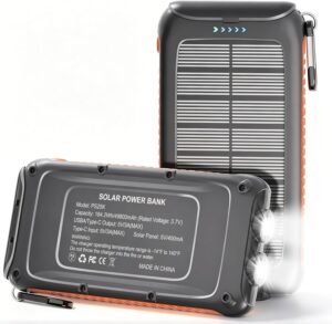 Solar Charger Power Bank 49800mAh, ...