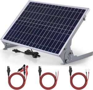 SUNER POWER 30W 12V Solar Battery C...