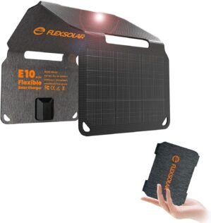 FlexSolar 10W Foldable Solar Charge...