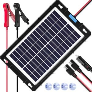 Rhorawill 8W 12V Solar Battery Char...