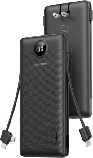 VEGER Portable Charger, 10000mAh Po...