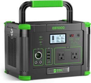 EBL Portable Power Station 1000W So...