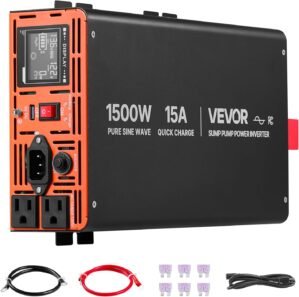 VEVOR 1500W Sump Pump Battery Backu...