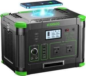 Portable Power Station 500W, 519.48...
