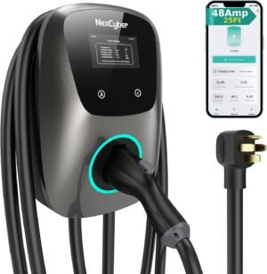 Level 2 EV Charger(WiFi APP/Plug-Pl...