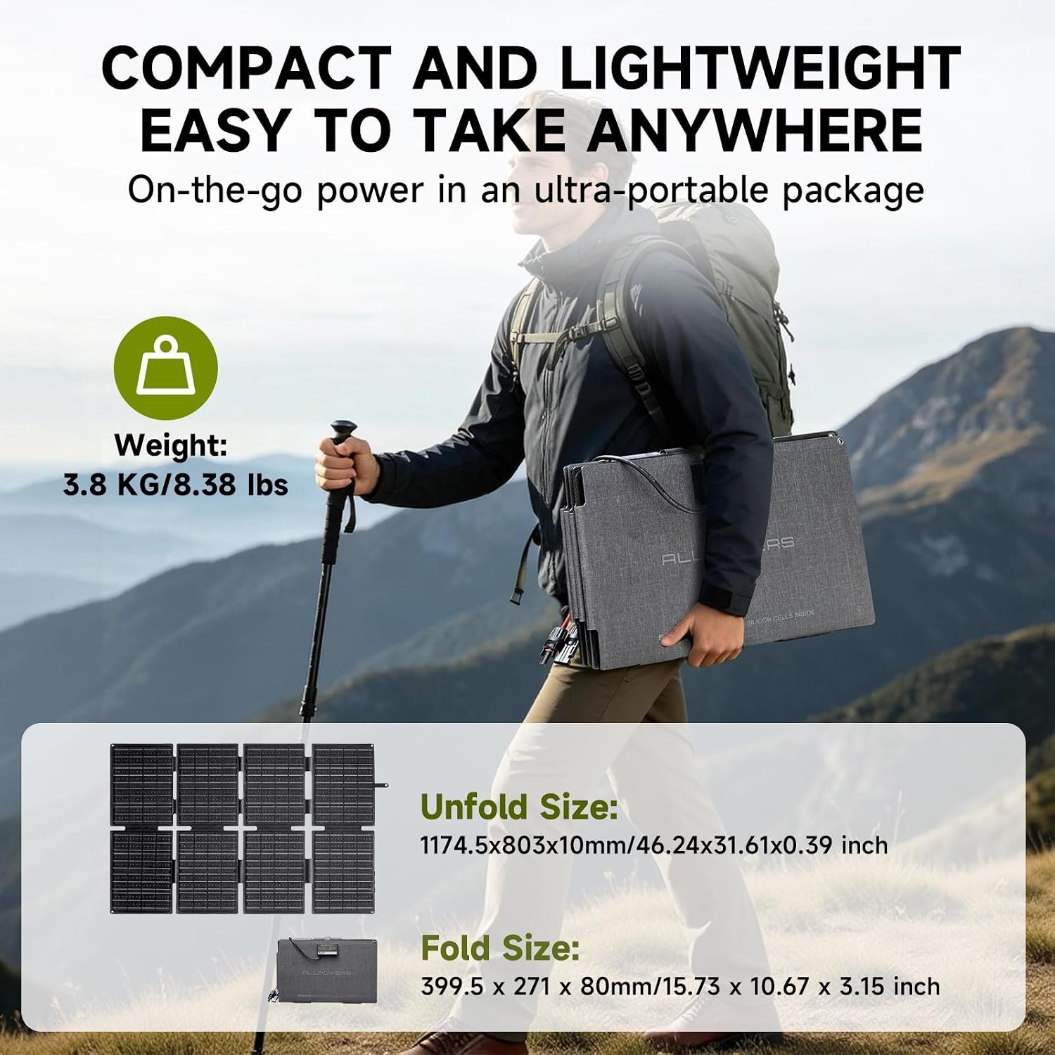 ALLPOWERS R2500 V2 1920Wh Portable Power Station with 160W Solar Panel - Image 10