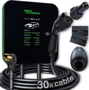 MACH 2:Fast Level 2 EV Charger 48 a...