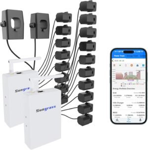 20 Circuit Home Energy Monitor,Real...
