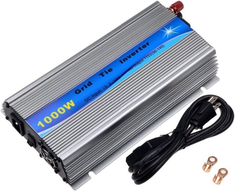 Y&H 1000W Grid Tie Inverter Stackable MPPT Pure Sine Wave DC30-45V Solar Input AC90-140V Output for 24V 30V 36V PV Panel