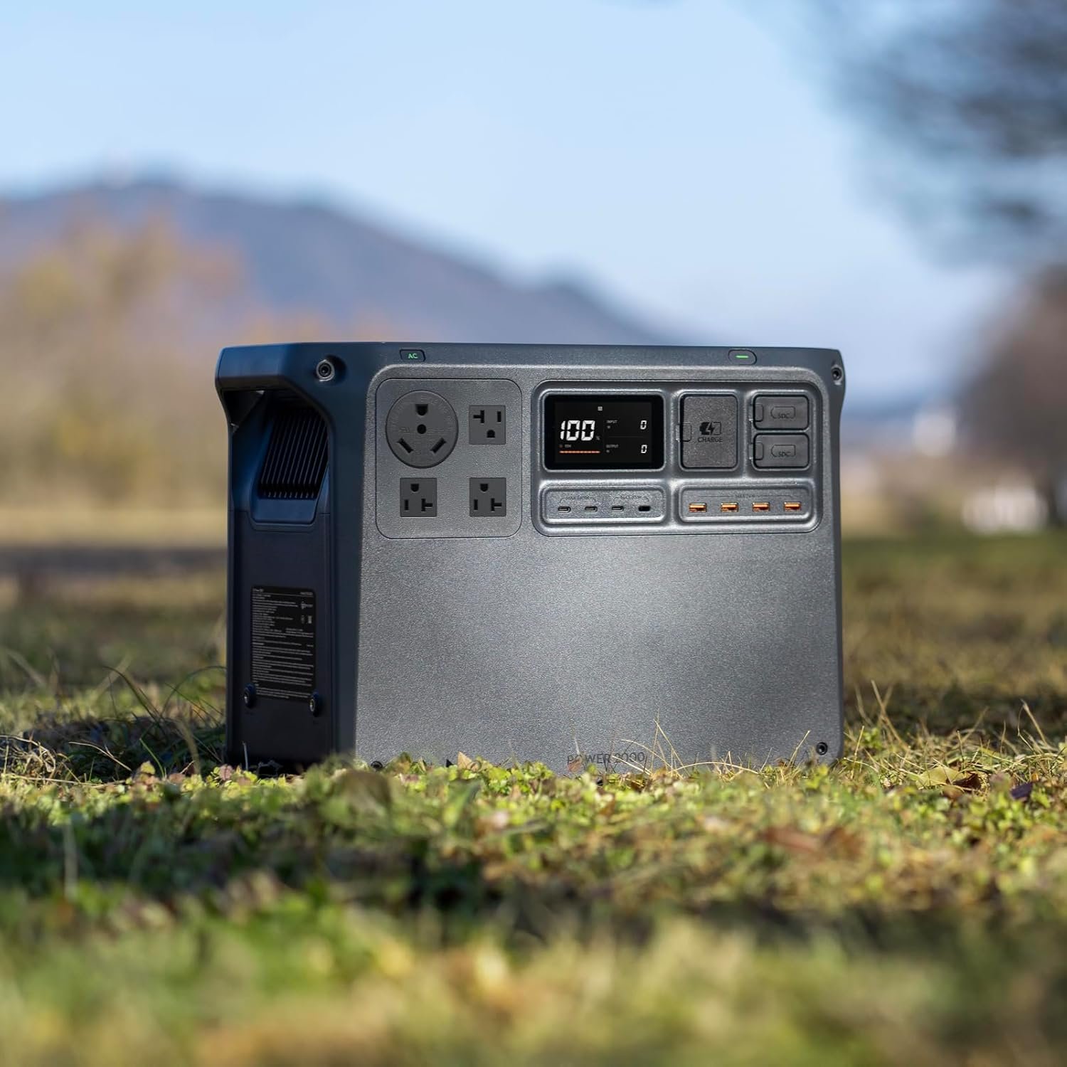 DJI Power 2000 Portable Power Station, 2048Wh LFP Battery | Compact Size, 3000W Stable Output, Fast Recharge, Electric Generator for Home, Camping & RVs, Off-Grid - Image 12