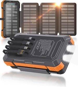 Solar Charger Power Bank 49800mAh w...