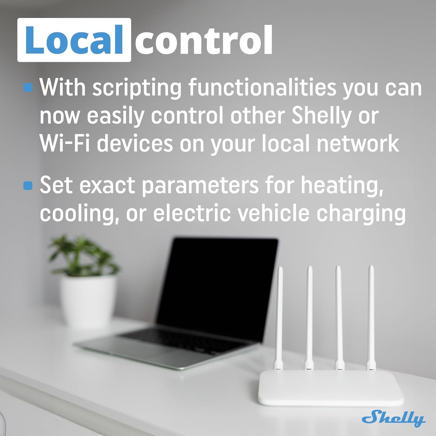 Shelly Pro 3EM (120A) | Wi-Fi & LAN, 3-Phase Smart Energy Meter | 2-Way Consumption | Home Automation | Bluetooth Gateway | Compatible with Alexa & Google Home | No Hub Required | Solar Panels - Image 3