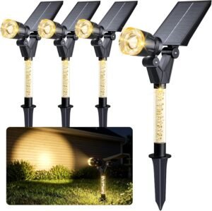 Solar Spot Lights Outdoor Waterproo...