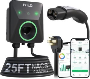 Level 2 EV Charger for Tesla, 40Amp...