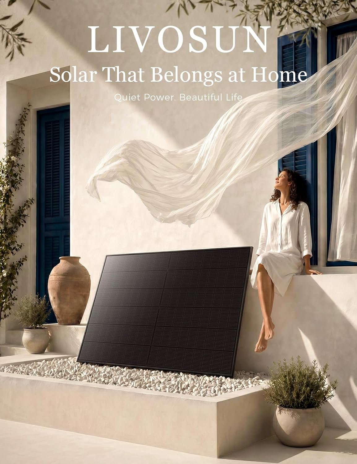 435 Watt Solar Panel, 435W Solar Panels for Home, Cabin, Patio, Shed and Off-Grid Power, High-Output N-Type Monocrystalline Solar Panels for 24V/48V Backup Power and Outdoor Use - Image 2