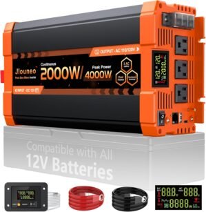 2000W Pure Sine Wave Inverter, 12V ...