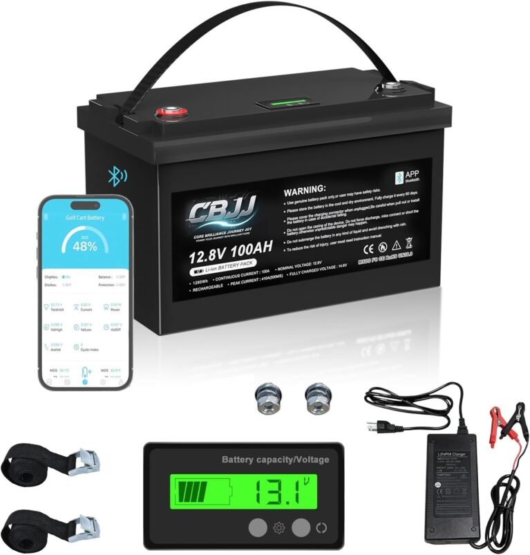 12V 100Ah LiFePO4 Battery Bluetooth LCD for Solar RV Marine | 12v 100ah Lifepo4 Deep Cycle Battery|Built-In Bluetooth & Lcd Display|Rechargeable For Solar/Rv/Marine/Van Backup