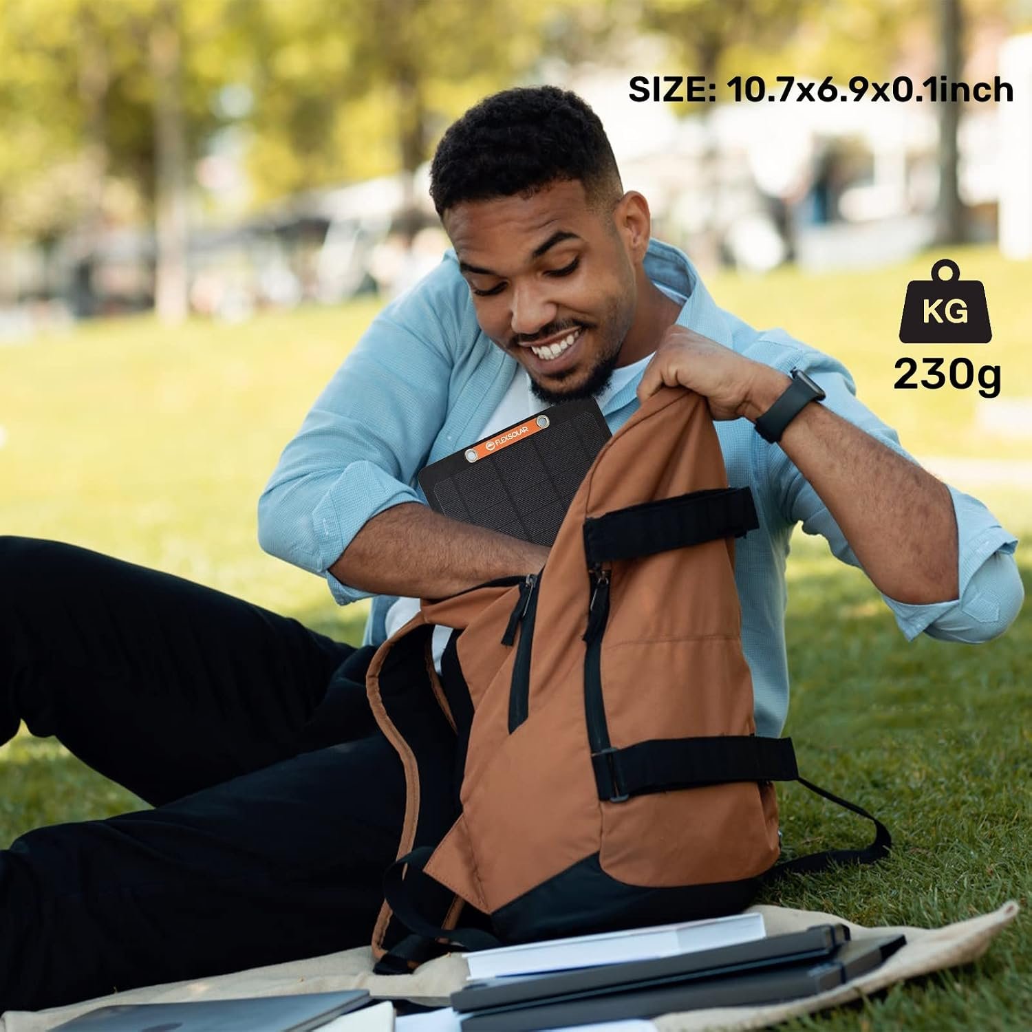 2pcs USB Solar Panel 6W 5V Monocrystalline Mini Solar Panels with USB 2.0 Port,Waterproof IP67 Lightweight Backpack Solar Charger for Mini Fan,Cellphone,Bicycle,Security Camera and Outdoor - Image 8