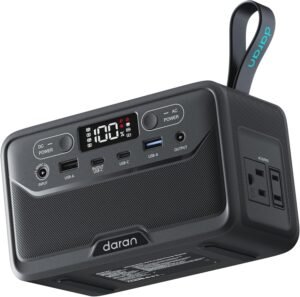 Portable Power Station 89.6Wh, 200W...