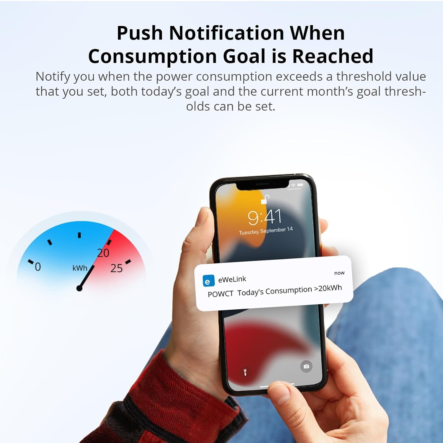 SONOFF POWCT Smart Power Meter, WiFi Connected Switch with Overload Protection, Real-Time Energy Monitoring, LCD Display, Work with Amazon Alexa/Google Home/IFTTT - Image 4