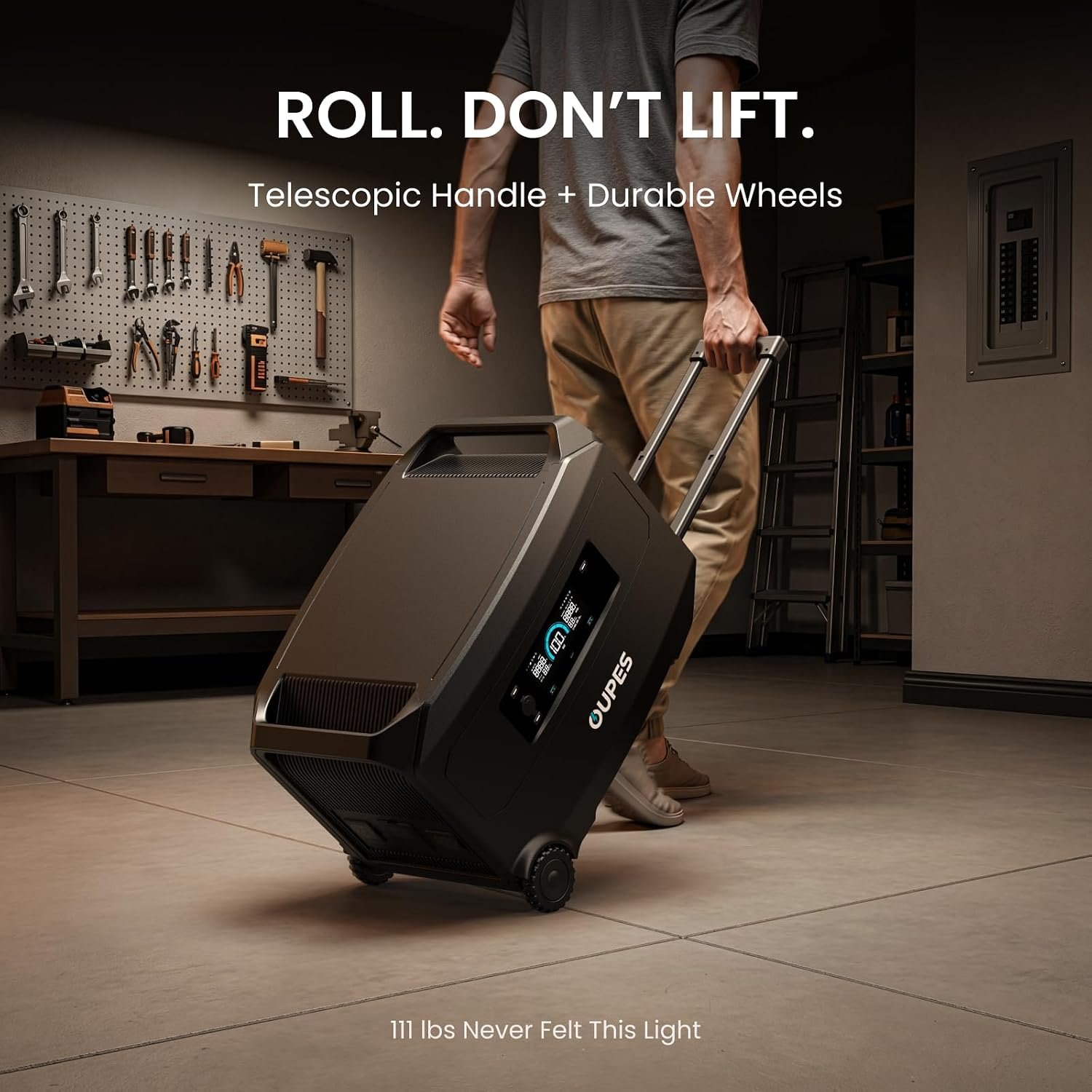 OUPES Guardian 6000 V2 Portable Power Station 4608Wh, 6000W Solar Generator | 120V/240V Output, Expands to 41kWh, Native RV Plugs, LiFePO4 Battery, Transfer Switch Ready, APP Control, UPS, OTA Ready - Image 6