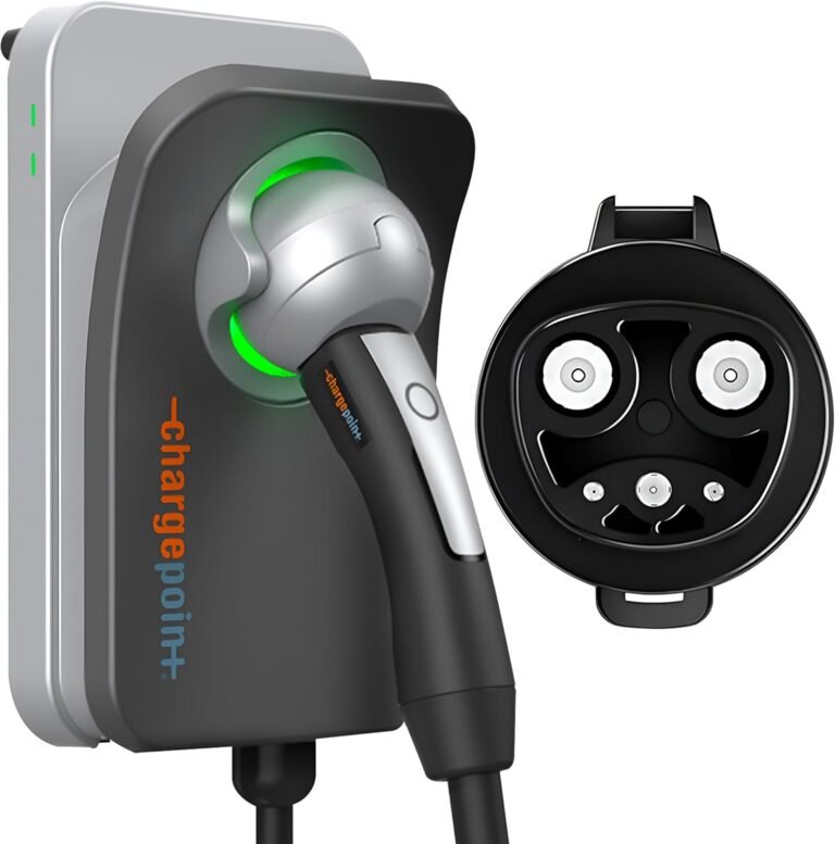 ChargePoint HomeFlex Level 2 EV Charger, Hardwired NACS Charging Station – Tesla Compatible, Fast Charge Solution for Electric Vehicles | Tesla Compatible, Fast Charge Solution for Electric Vehicles
