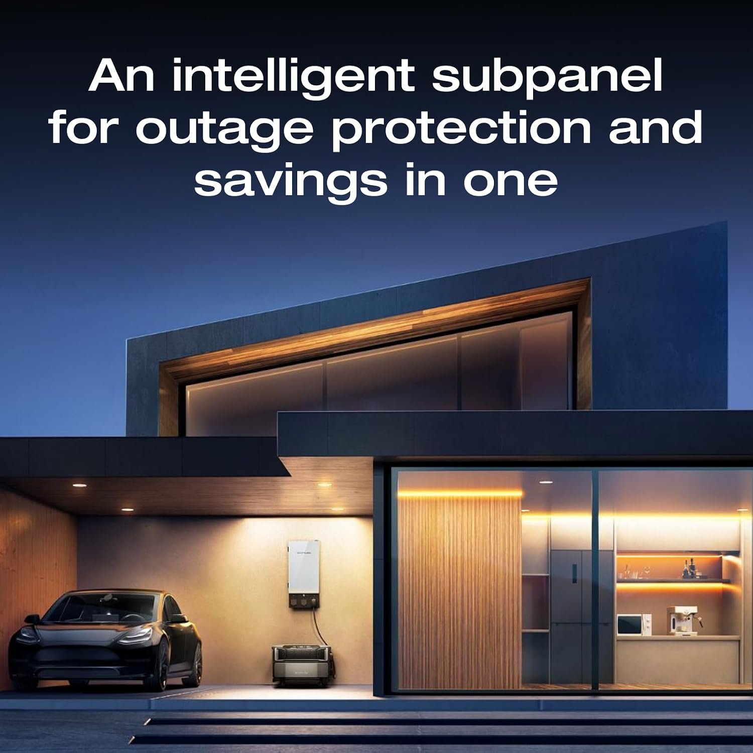 EF ECOFLOW Smart Home Panel 2, the Center of the Whole-home Backup Solution | Compatible with DELTA Pro Ultra, DELTA Pro 3, Solars and Gas Generators - Image 2