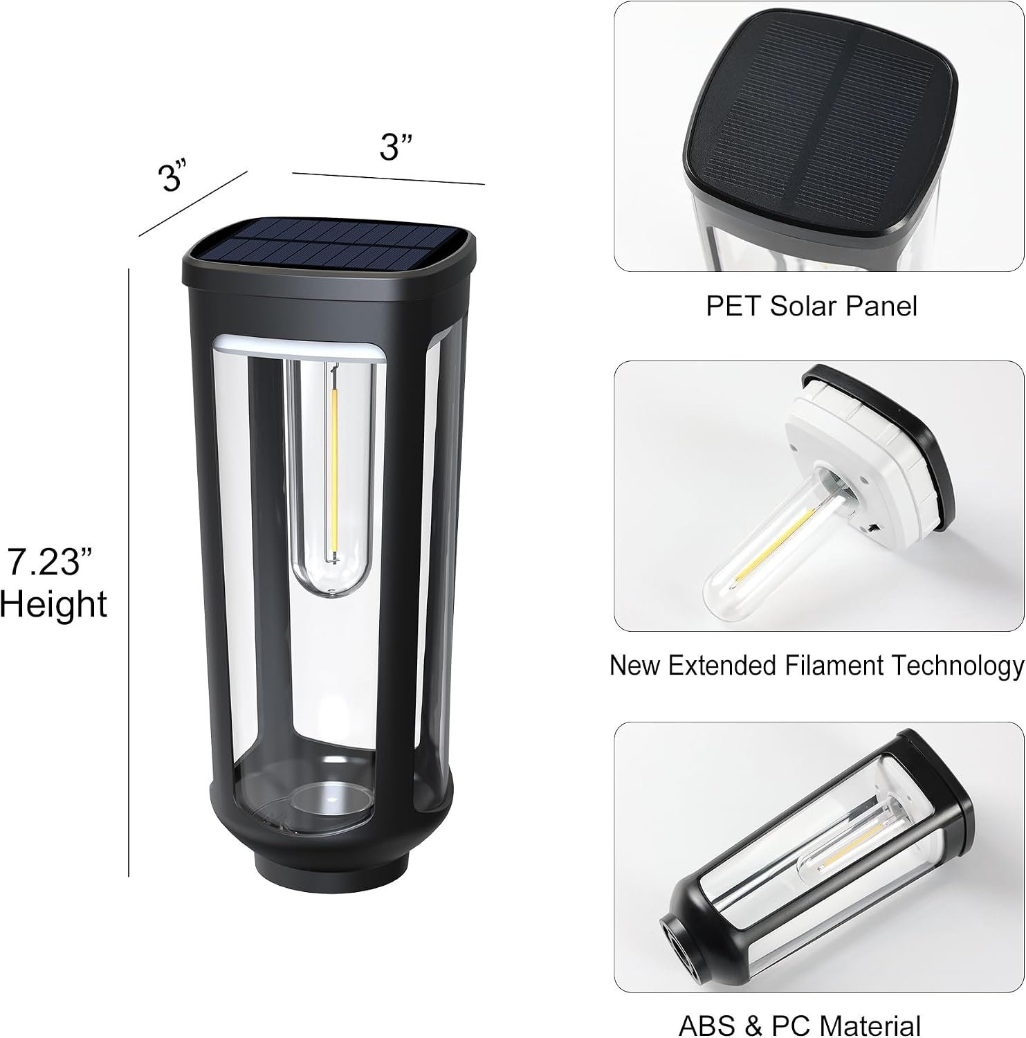 JEJOT Solar Pathway Lights Outdoor Waterproof, 8 Pack Solar Walkway Lights | Solar Light outdoor for Lawn Yard Garden Patio Driveway Decor Landscape, Warm White - Image 8