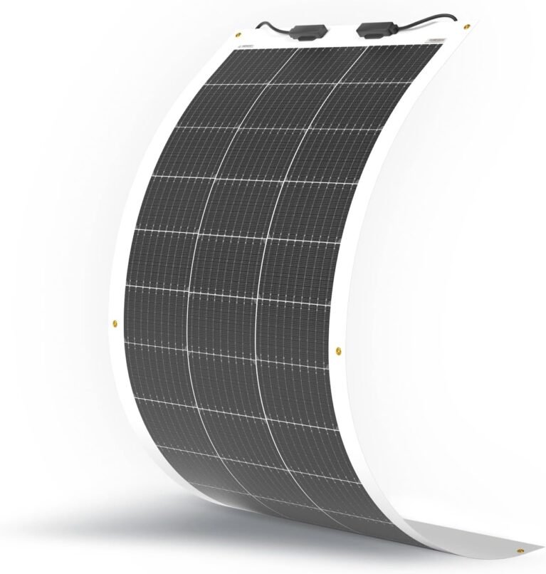 Renogy Flexible Solar Panel 100 Watt, 240° Ultra Flex Bendable | 100W Flexible Solar Panel for for Marine RV Cabin Van Car Boat Curve Surfaces Off-Grid Systems, 0.1 Inch Lightweight, IP68