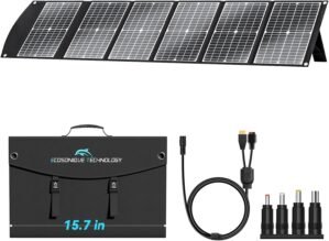 100W Portable Solar Panel CPC Mater...