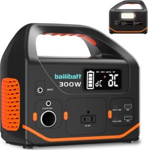 BailiBatt Portable Power Station 30...