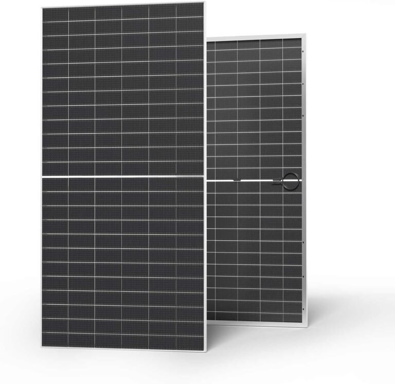 Renogy Bifacial Solar Panel 2PCS 590 Watt N-Type 16BB, 25% High Efficiency | 1180W Monocrystalline Solar Panel Setup for Home Farm Shed Camper Marine Off-Grid Systems, Bifacial Design for Higher Yield