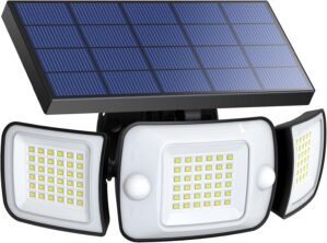 intelamp Solar Outdoor Lights, Moti...
