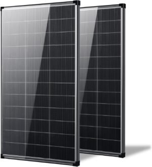 400w Solar Panel,2pcs 200 Watt Bifa...