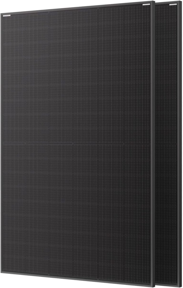 Renogy Bifacial Solar Panel 800W N-Type 16BB, 25% High-Efficiency | 2PCS 400 Watt Solar Panels, Double-Side Design PV Module for Home Rooftop Farm Shed Camper Marine Off-Grid