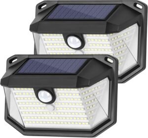 Solar Outdoor Lights, 2-Pack Super ...
