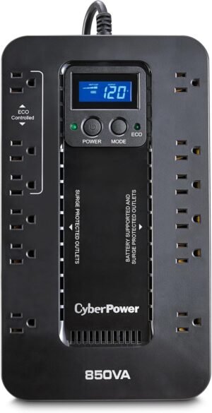 CyberPower EC850LCD Ecologic UPS Ba...