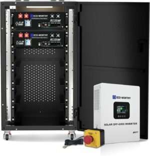 ECO-WORTHY Cubix100 48V 200AH Lithi...