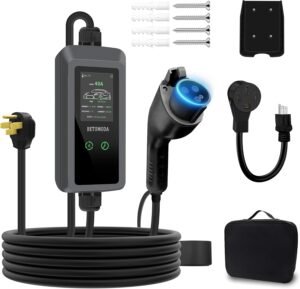 Level 2 EV Charger, 40A 25ft, 9.6kW...